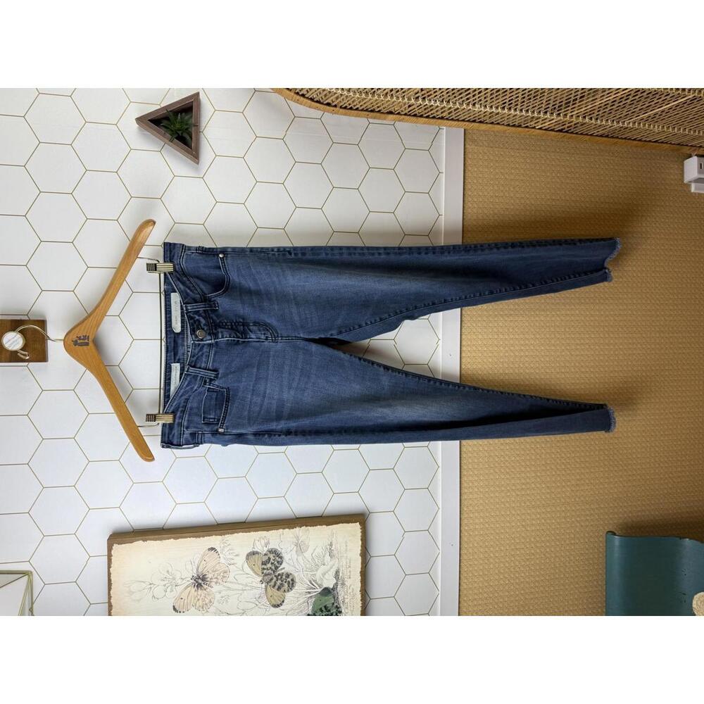 Pilcro by Anthropologie Script High-Rise Raw Hem Skinny Jeans - Size - 28